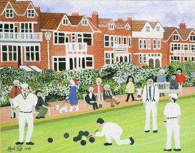 Bowling in Eastbourne von Judy Joel